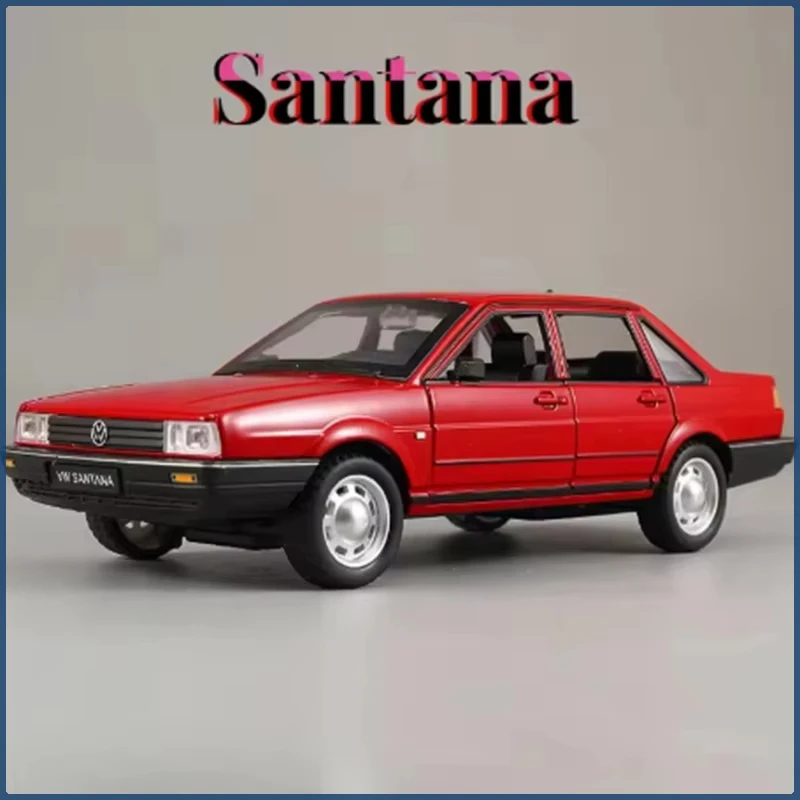 

Diecast 1:24 Scale VW Santana Alloy Car Model Collection Display Ornament Toy Gift