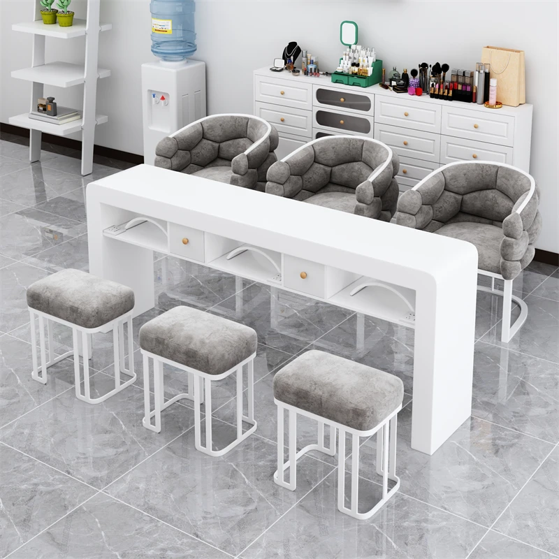 

Professional Nail Table Folding Tables Manicure Nails Desk Mesa De Salon Furniture Equipment Designer Stuff Tech Supplies