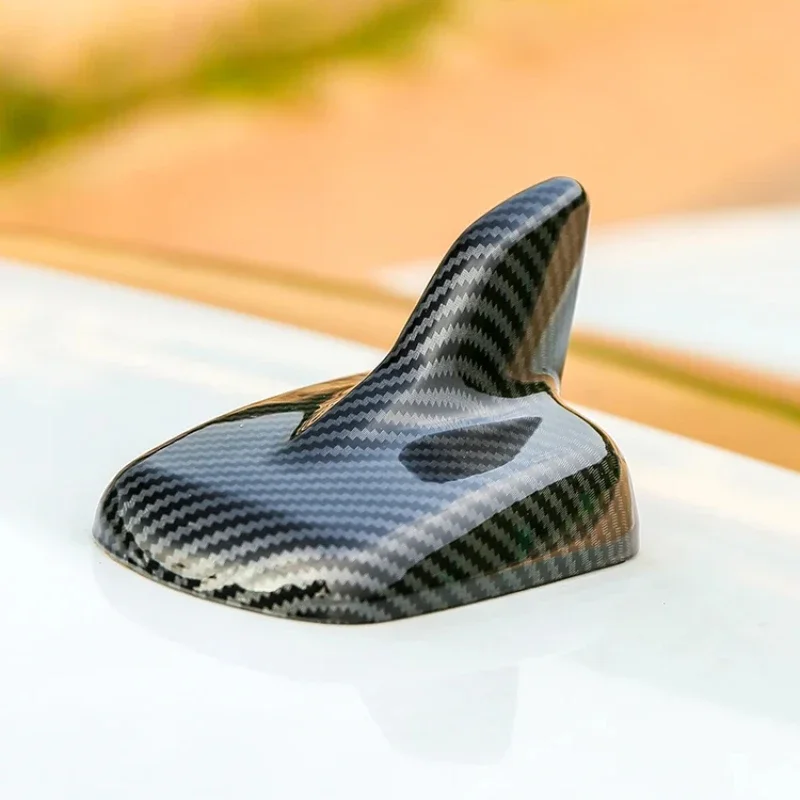 لأودي A4 A5 2017- 2020 ، Q5 2017-2024 4M ألياف الكربون ABS هوائيات سقف السيارة زعنفة القرش إشارة غطاء الكسوة الجوية ملحق