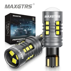 2x 3000LM Canbus T15 T16 LED Reverse Lights W16W Car Back Up Rear Lamp White Red Orange Yellow Amber Super Bright High Power