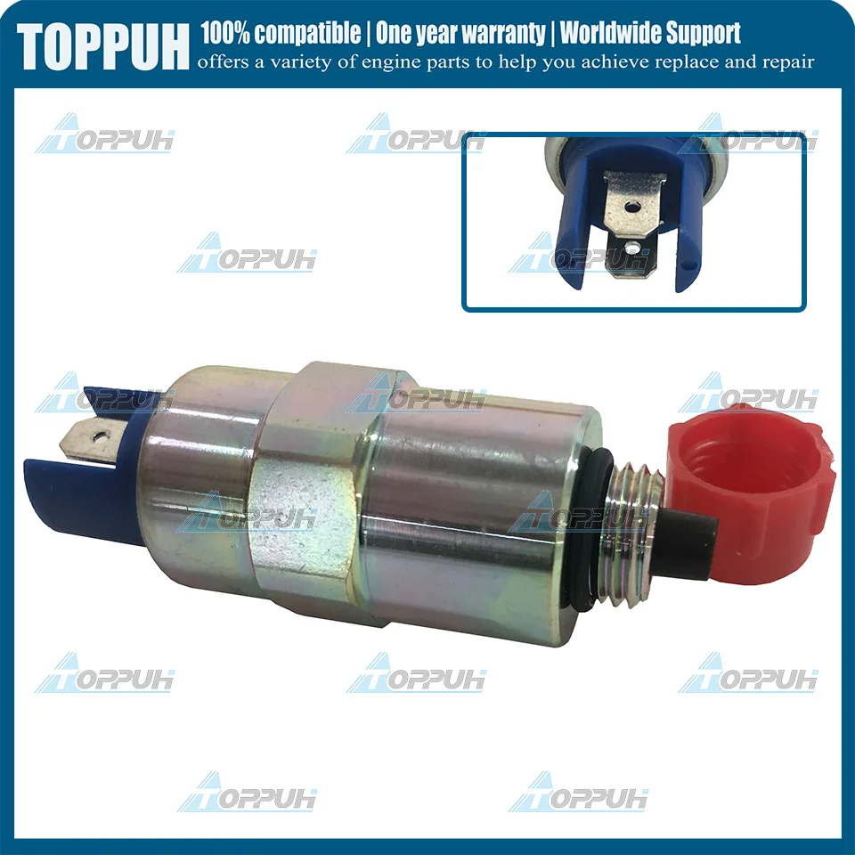 

Новый электромагнитный клапан остановки подачи топлива 12V 26420472 для двигателей Perkins серии 1000, 1004, 1006, 3.152