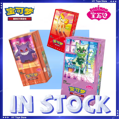 In Stock 100% Original Sealed Pokemon Gem Pack 5 Collection Vol.3 Vol.4 PTCG Simplified Chinese Booster Box Scarlet&amp;Violet Cards