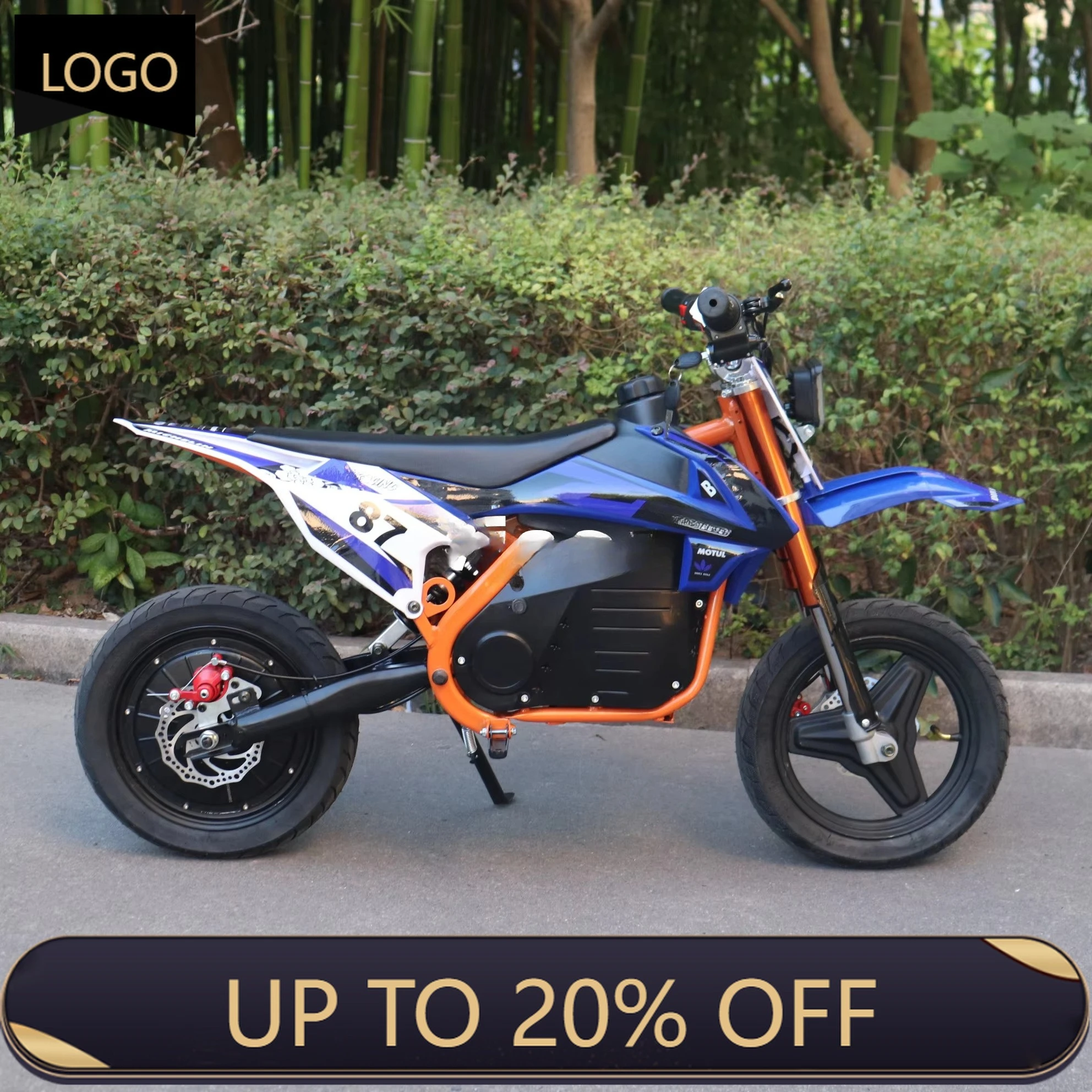 QQA Electric Off-Road Vehicle 500W Sport E Motorcycle Off-Road