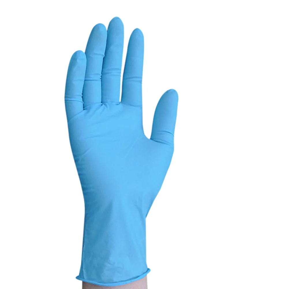 

18pcs Disposable Nitrile Gloves Rubber Finger Cots Care Procedures Electronic Repair Painting Nail Art Home Supplies