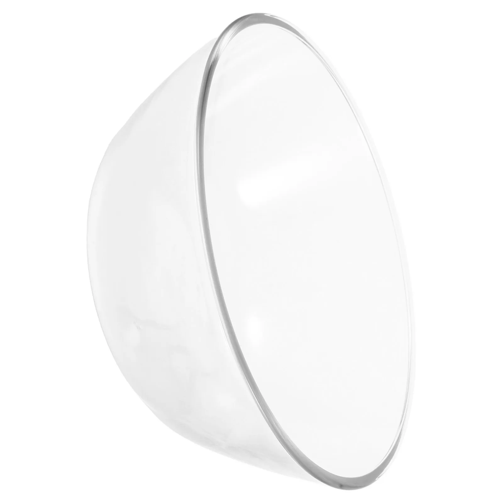 

Clear Glass Mixing Bowls Multi-Purpose Salad Container Heavy Glass Cooking Bowls Kitchen Manual Egg Mixing Cup