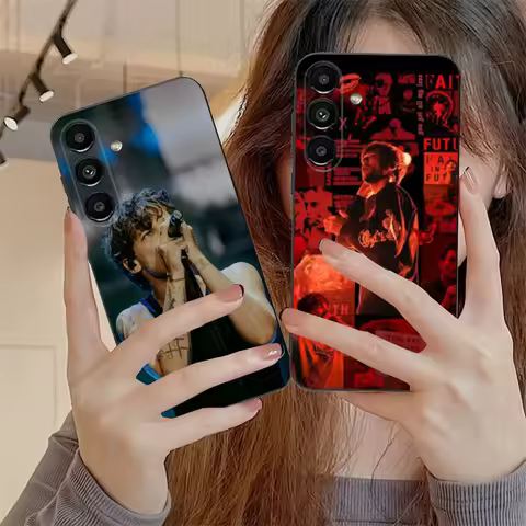 Louis Faith Future T-Tomlinson Phone Case For Samsung S24,S21,S22,S23,S30,Ultra,S20,Plus,Fe,Lite,Note,10,9,5G Black Soft Cover