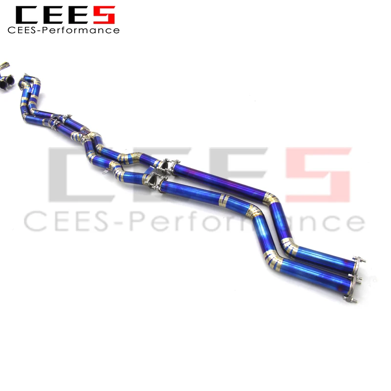 CEES Performance Equal Length Mid Pipes for BMW M3 E46 L6 3.2L 2000-2006 Auto Exhaust System