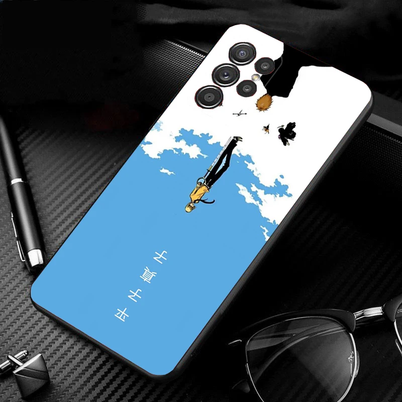 

Phone Case For Samsung S25 S24 S23 S22 S21 S20 Ultra S20 S22 S21 S20 FE S24 Plus Bleach Anime Ichigo Kenpachi Shell