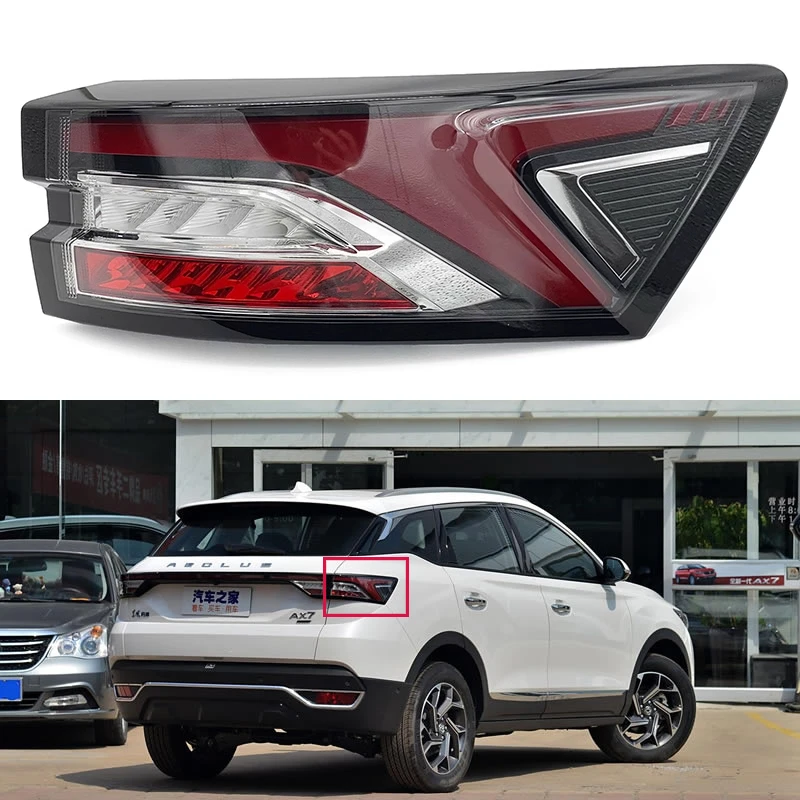 For Dongfeng AEOLUS AX7 2019-2022 Car Accessories Outside Tail Light Assembly brake Lights Turn signal light  Rear lamp