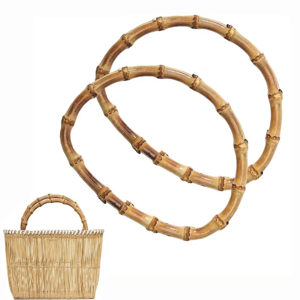 

DIY D-Shaped Bamboo Handbag Handle Bamboo Handmade Bag Handle Bags Handgrip