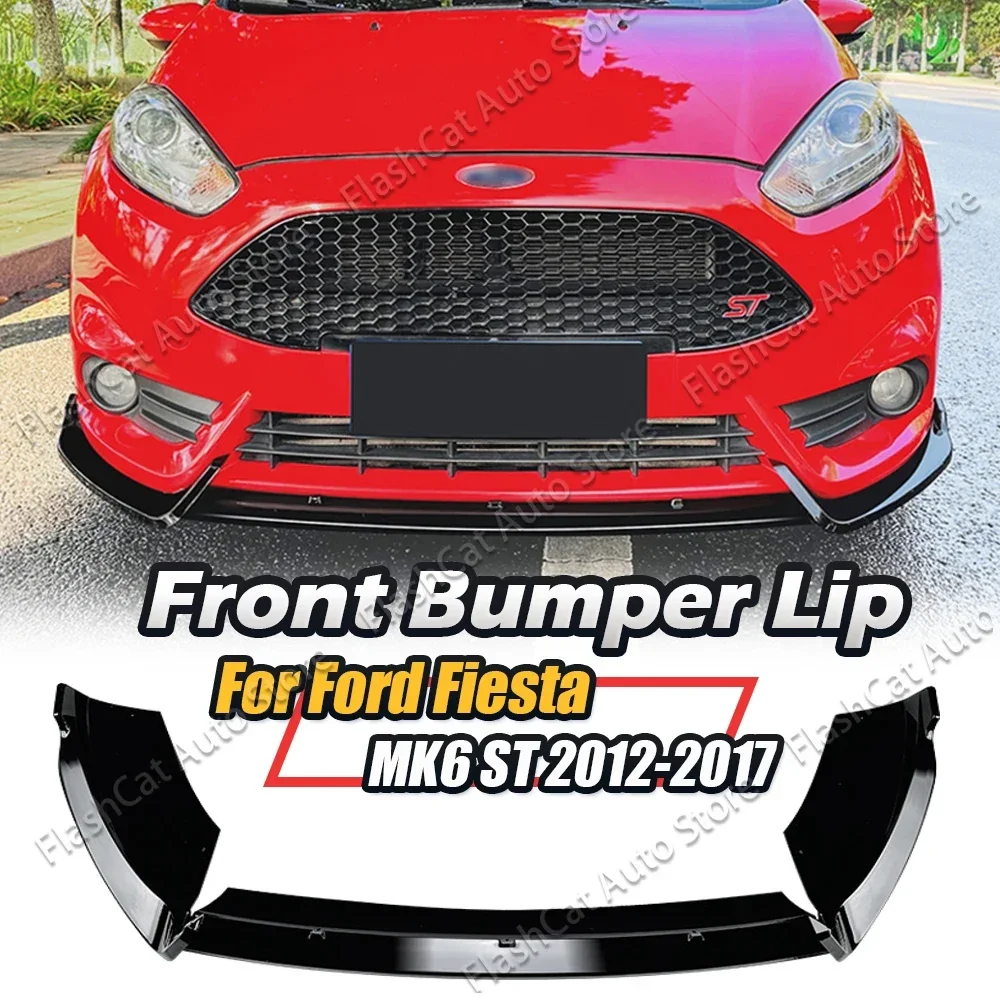 

Передний бампер для автомобиля Fiesta MK6 ST B-Max B232 для Ford 2012-2017, сплиттер, спойлер, диффузор, защита корпуса, обшивка, настройка абс