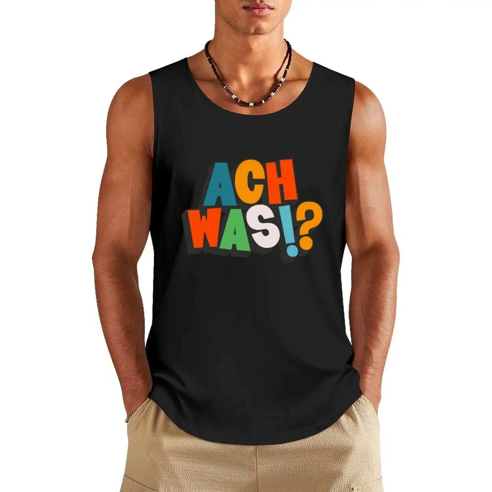 Loriot “Oh what” - A humorous masterpiece on your chest Tank Top fashion 2024 man sleeveless shirt man male top