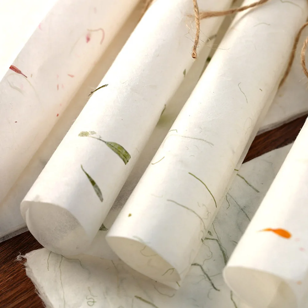 40 Sheet Calligraphy Paper Beginners Letter for Writing Caligraphy Ricepaper Parchment Chinese