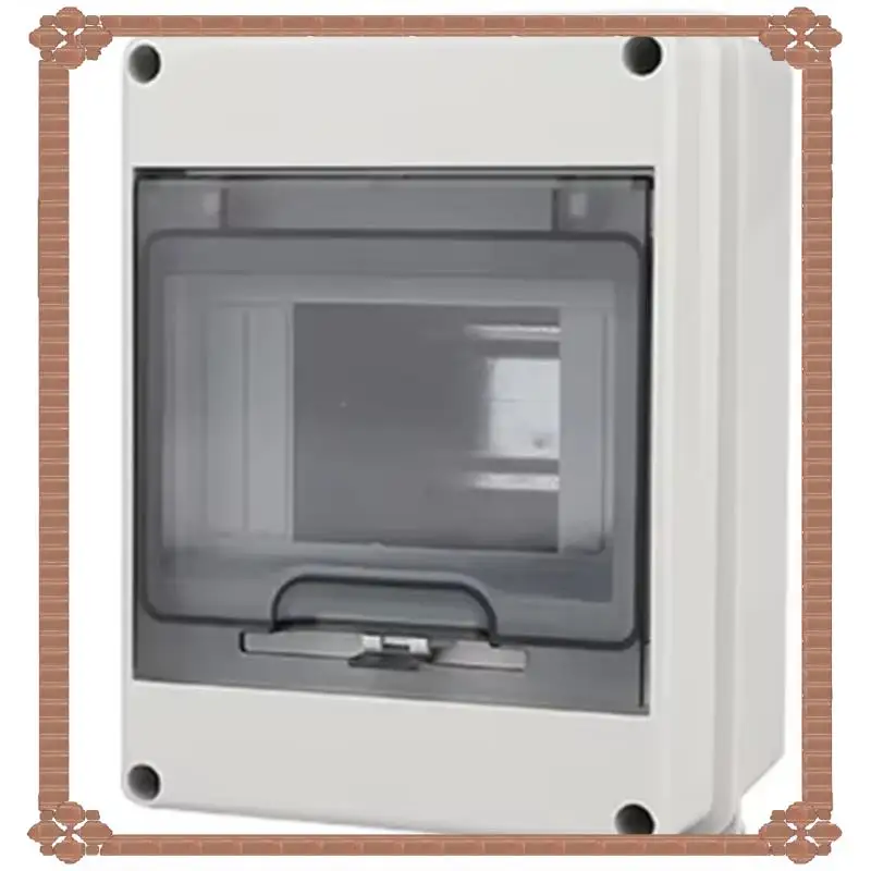 

24-часовая доставка HT Электрическая распределительная коробка IP65 Водонепроницаемая наружная распределительная коробка Прозрачная крышка Переключатель Проводные коробки