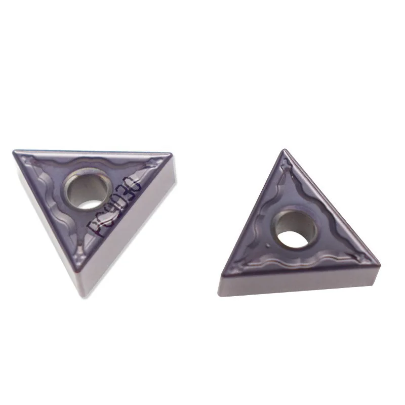 1PCS TNMG160404 160408-HM HA PC9030 CNC turning insert triangle double-sided Machining stainless steel