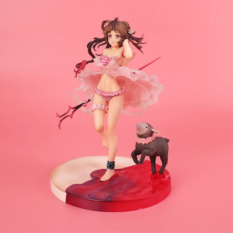 

Arknights 24cm Eyjafjalla Summer Swimsuit Game Girl Figure Model Statue Collectible Desktop Decoration Ornament Toy Gift PVC