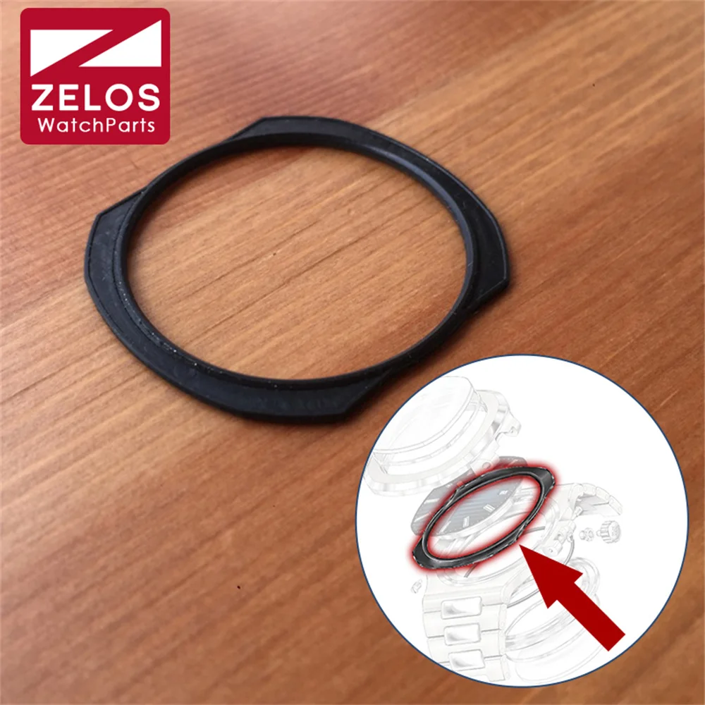 

rubber waterproof watch ring gasket seal washers for Patek Philippe PP Nautilus 5711 watch case