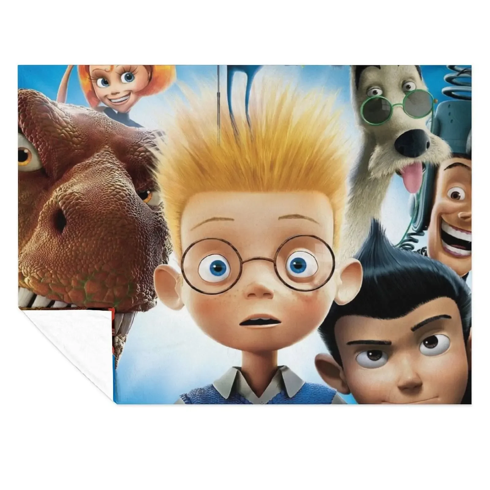 

meet the robinsons Throw Blanket Blankets For Baby cosplay anime Bed linens Hairy Blankets