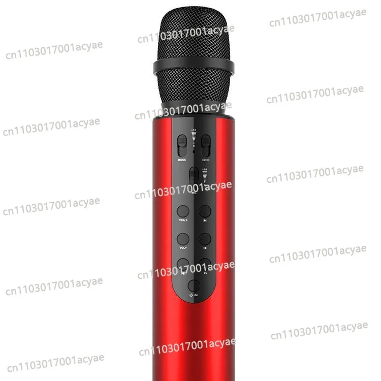 Karaoke artifact speaker microphone, mobile phone wireless microphone, dual speaker condenser Bluetooth, all-in-one machine M6