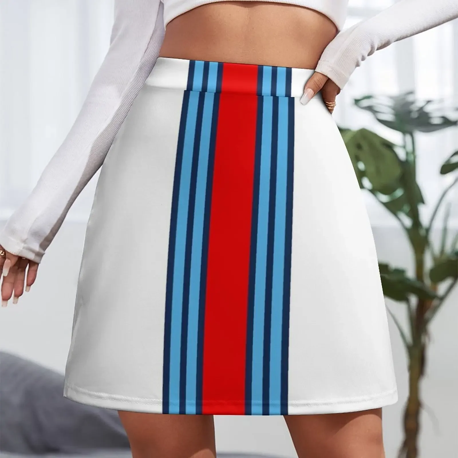 Racing Stripes Mini Skirt Sexy mini skirt luxury clothes women skirt for woman summer dresses for women 2025