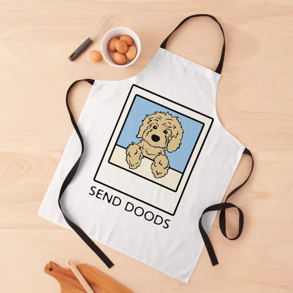 

Send Doods Apron Barista Chef Uniform Women kindergarten teacher Home Supplies Apron