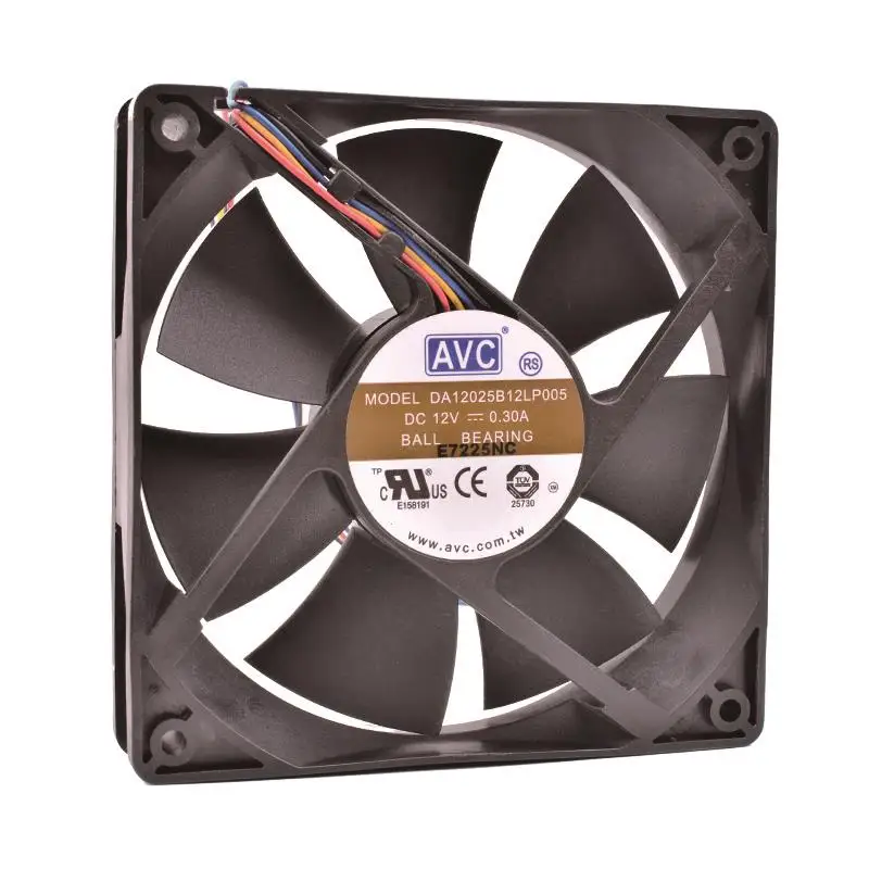 

COOLING REVOLUTION DA12025B12LP005 120mm fan 12cm 12025 12V 0.30A 4-wire PWM computer CPU high air volume cooling fan