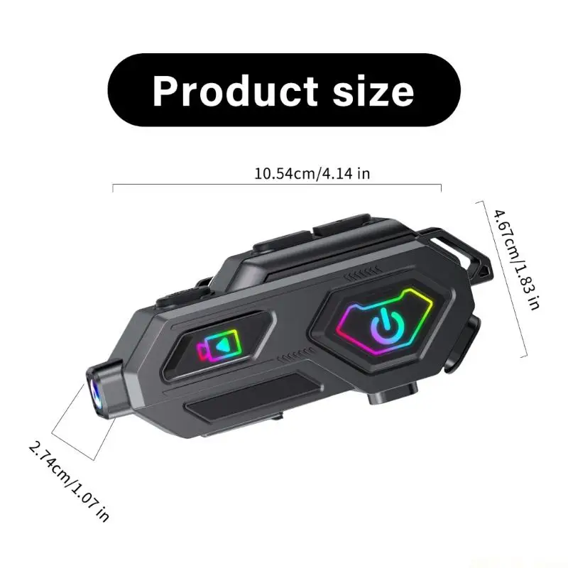 Picture 7: M5TD Helmets Mount Camera Bluetooth-compatible Communication 6.8Hour Continuous Recording