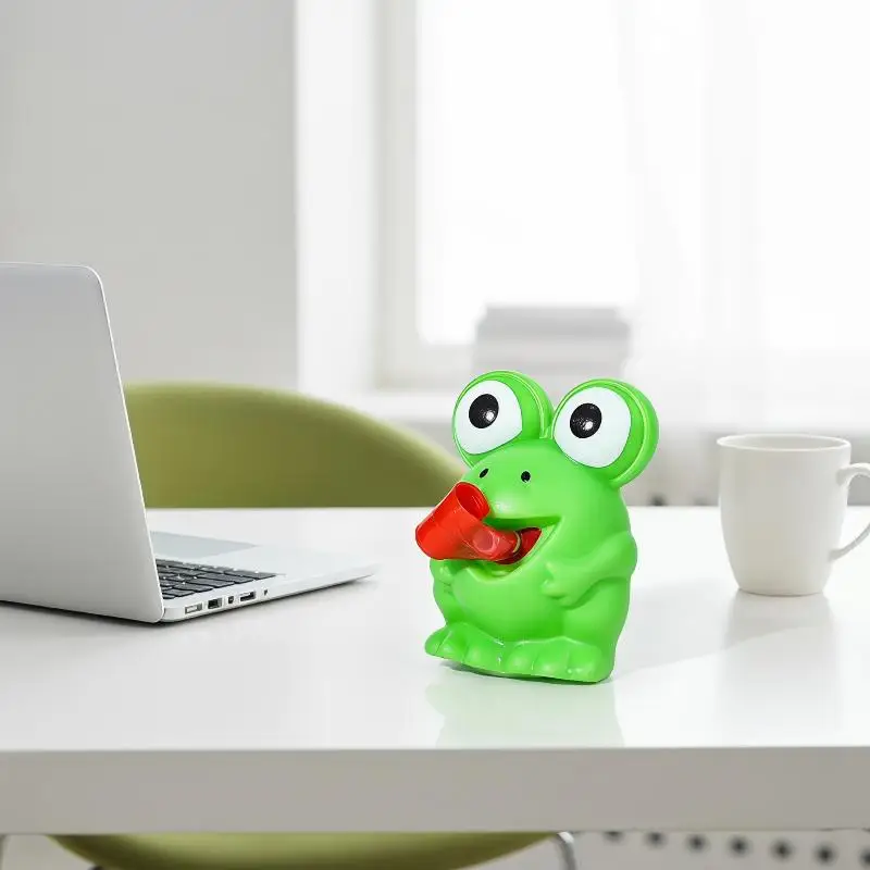 Creative Fidget Decompression Pinch Toy Frog Dinosaur Sticking Tongue Out Relieve Stress Children Fun Squeeze Interactive Toys