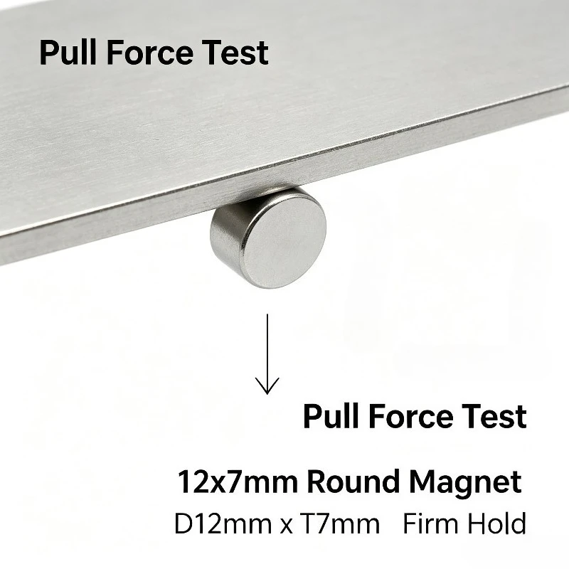 12x7mm Neodymium Magnet Strong Powerful Round Disc Rare Earth Permanent Magnet for Fridge DIY Craft Education 12*7mm
