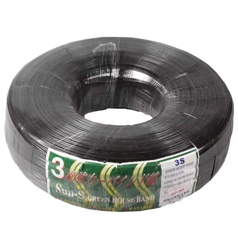 

Strong Film Fasten Band, Polyester Tension Rope for Agriculture Greenhouse Curtain, Holding Wire