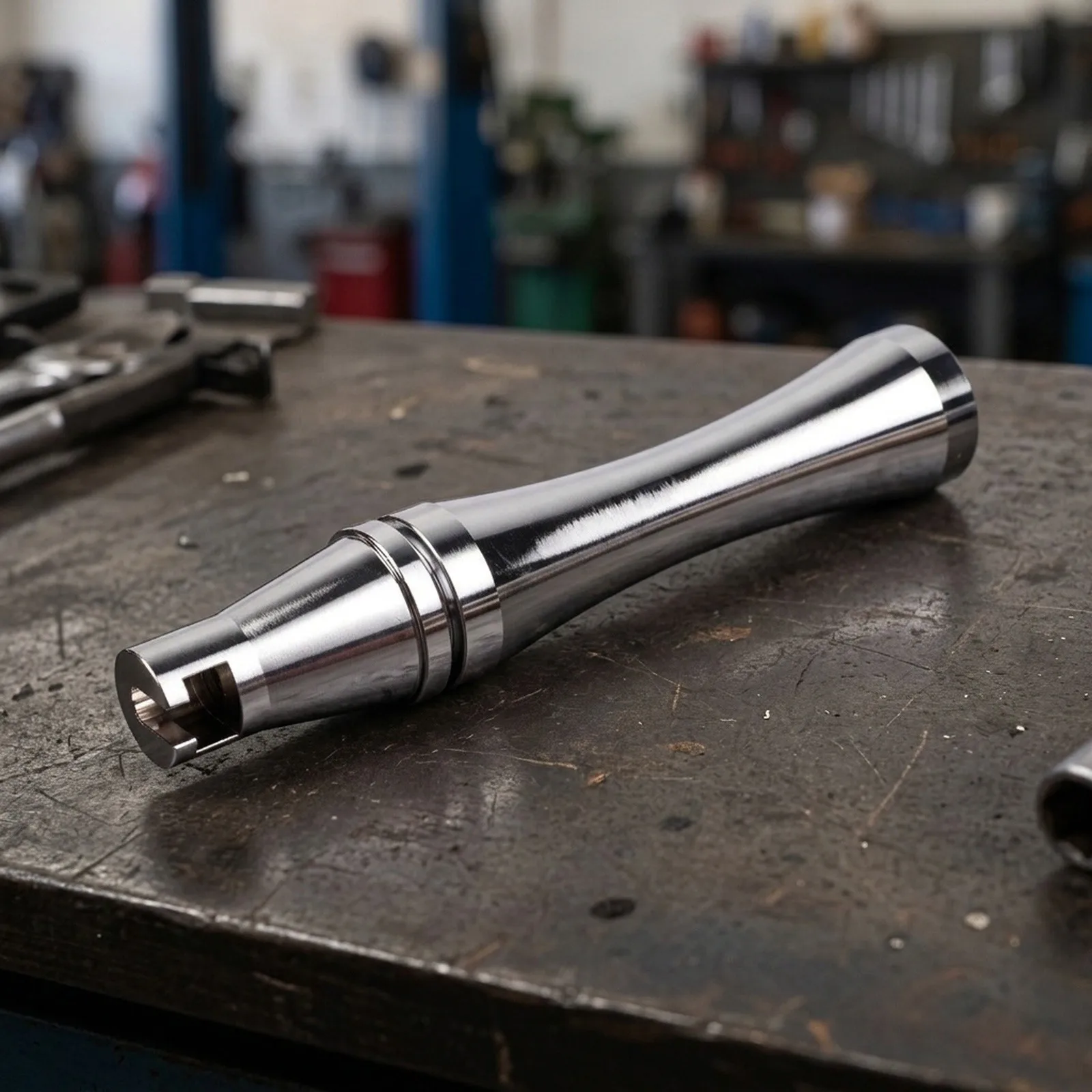 Stainless Steel Automotive Dent Repair Hammer with Foldable Frame and Anti-Slip Ring Handle for Workshop Efficiency