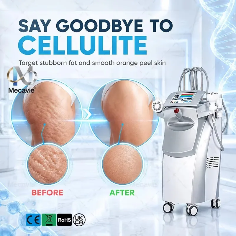 4D Multi‑polar RF Body Sculpting Machine Vacuum Skin Tightening Cellulite Reduction Facial Lifting Anti‑Aging Salon Equipment