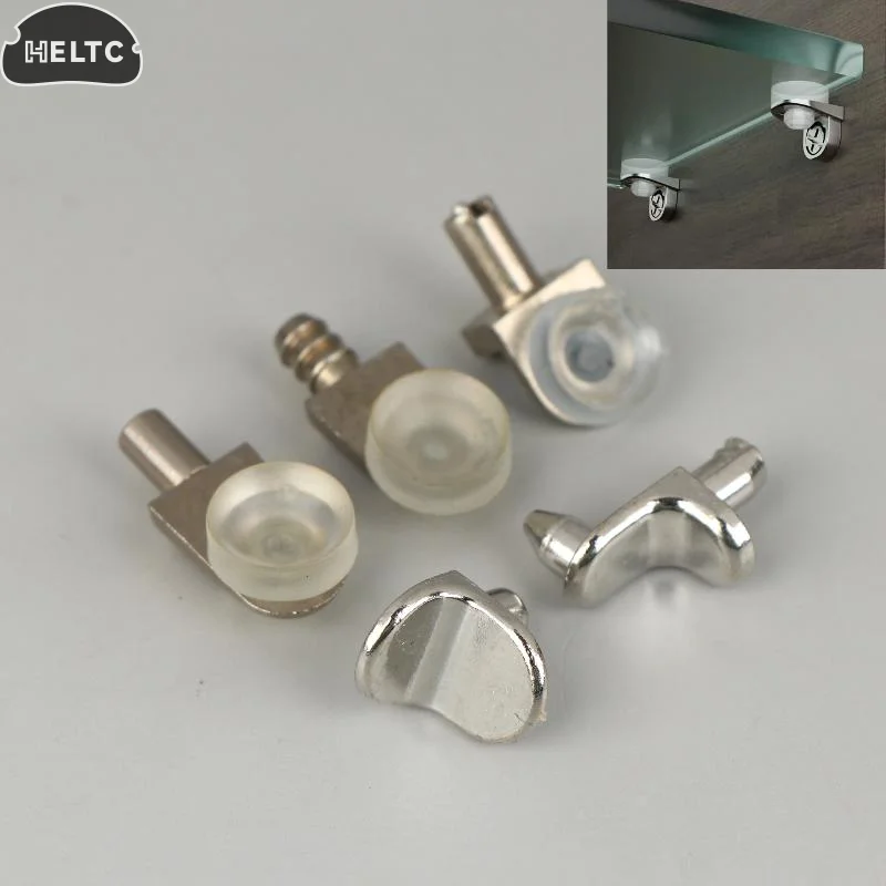 10Pcs Shelf Support Studs Pegs Pins Plugs Cabinet Seperator Fixed Wooden Glass Layer Board Furniture Bracket Holder Accessories