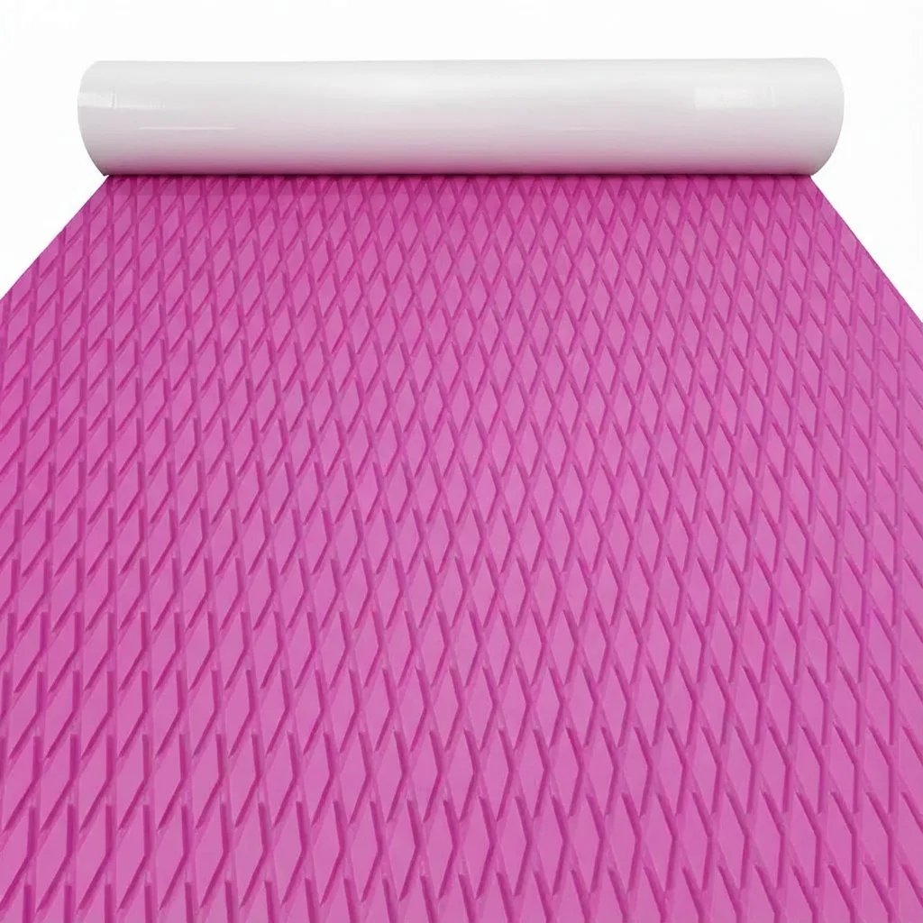 2400×450×5mm Diamant EVA Foam Traction Pad Sup Antislip Marine Boot Dek Vloerlaken Zelfklevende Jacht Kajak Jet Ski Mat