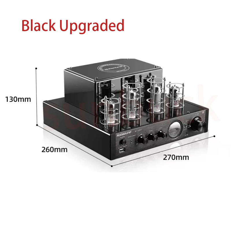 サンバック MS-10D 45 ワット立体ヘッドフォンパワーアンプ HIFi 結合電子管 5.0 Bluetooth アンプデジタルオーディオ