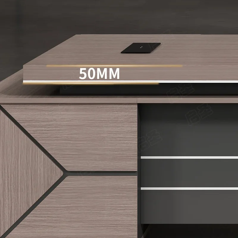 Display Luxury Computer Table Base Modern Executive Wooden Computer Desks Gaming Executive Escritorio Oficina Hotel Furniture