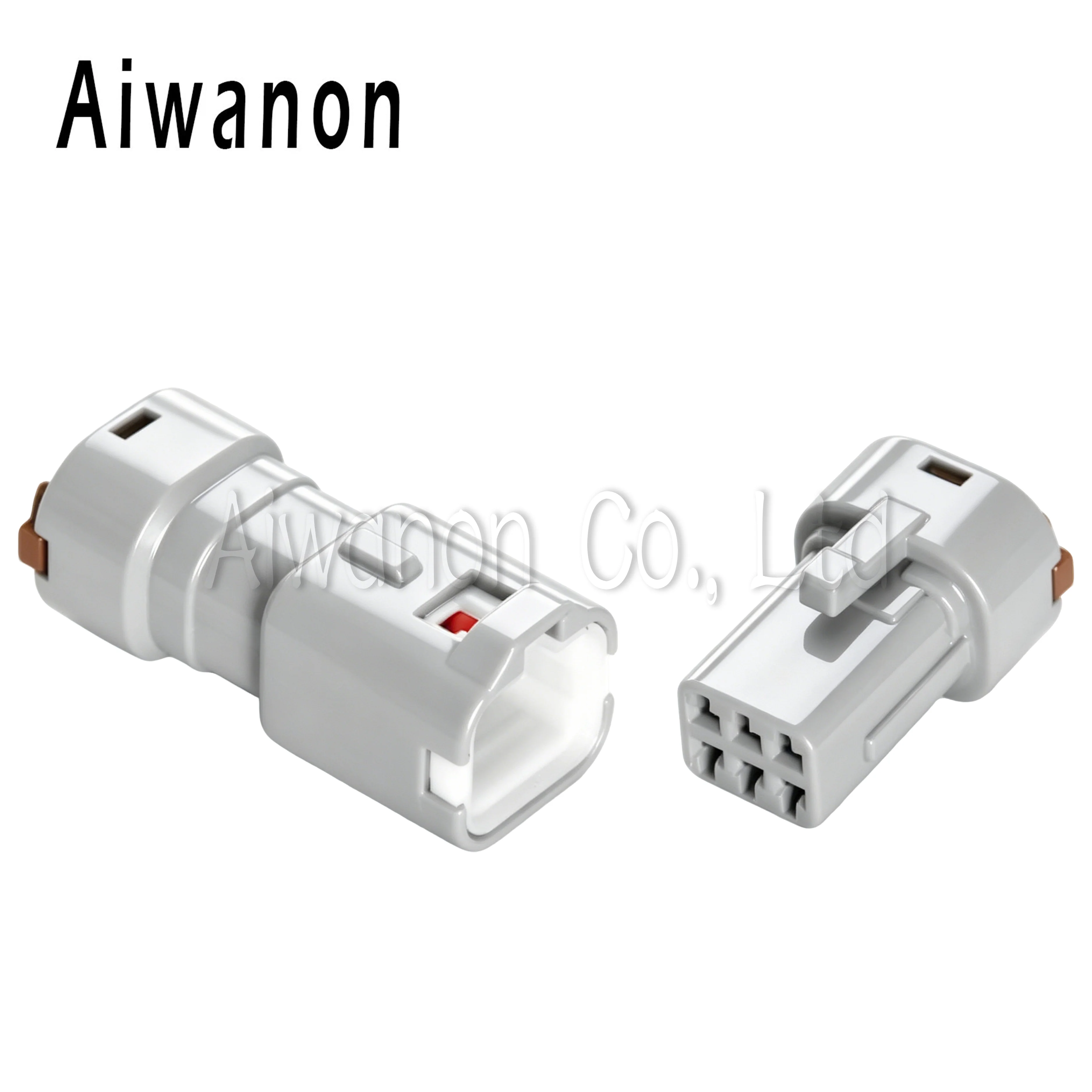 

1 Set 6 Pin MG614130-4 Car Door Handle Electrical Connectors Waterproof Wire Harness Plug For MG644483-4