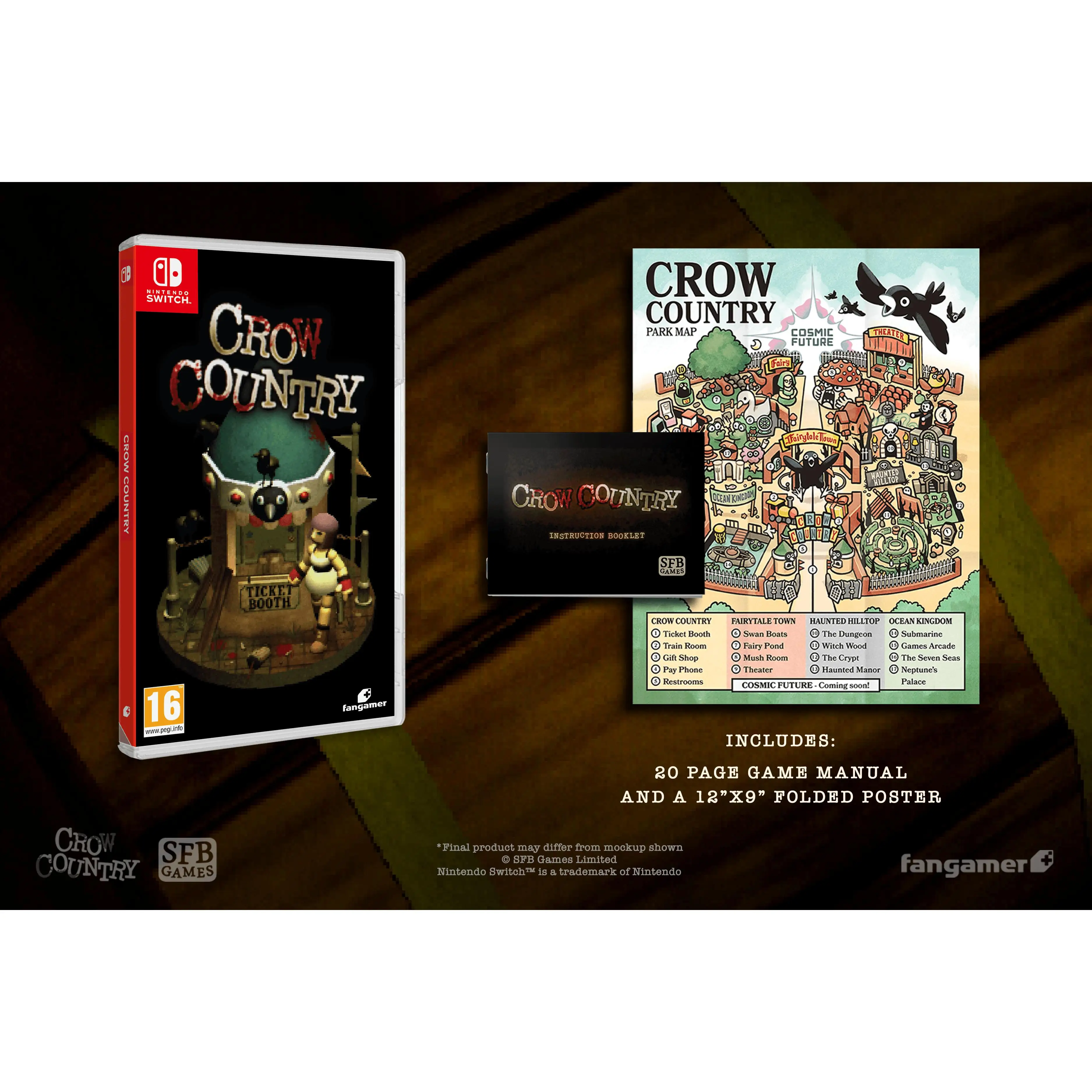 Crow Country - Switch - Nuevo Precintado - PAL España - Meridiem