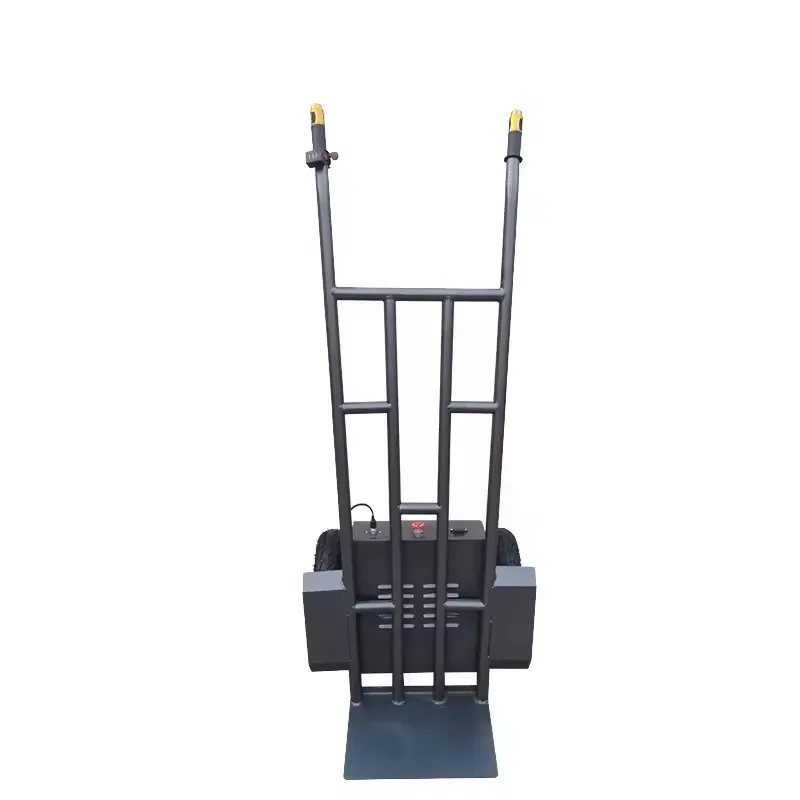 Electric Hand Truck With 600KG Capacity Battery Powered Lithium Battery Hand Trolley for Materials Moving Steel Platform