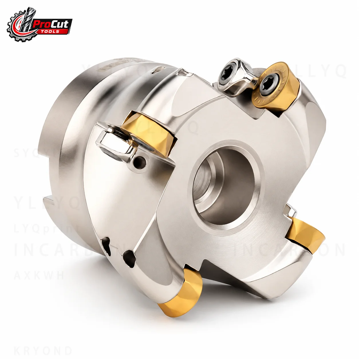 EMRW6R R6 Internal Coolant Fly Mill Round Nose Milling Head Anti‑Vibration For CNC Machining Center RPMT1204 Inserts