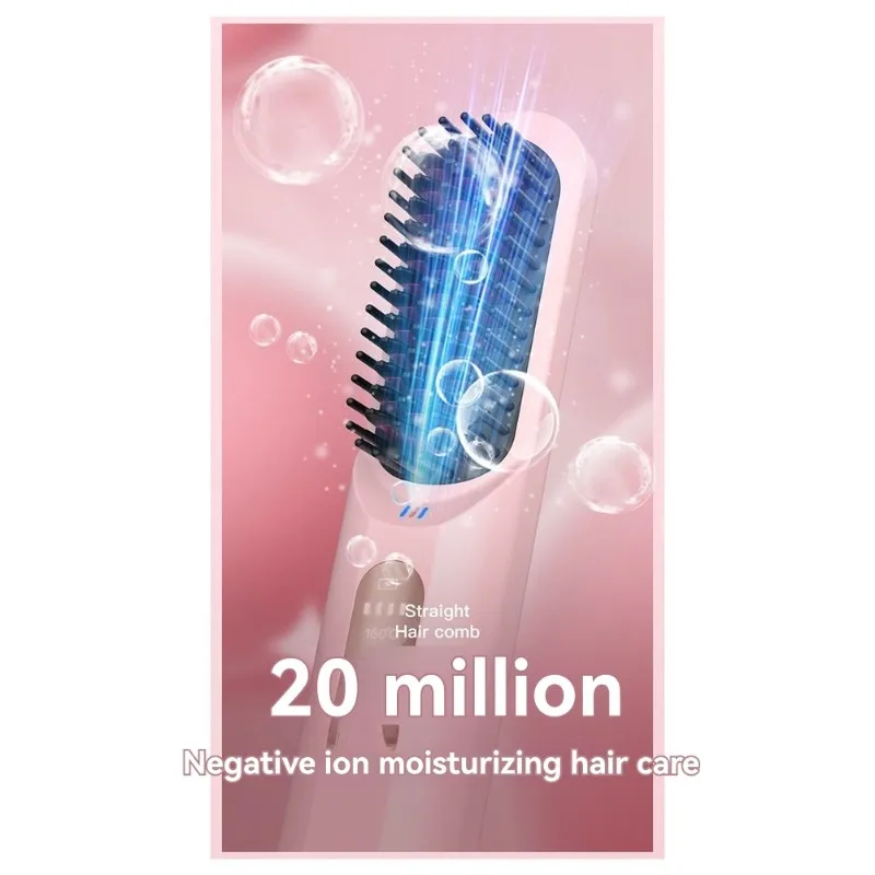 

Перезаряжаемый беспроводной выпрямитель для волос и бигуди BABZ-USB 2-в-1 с 3 настройками температуры