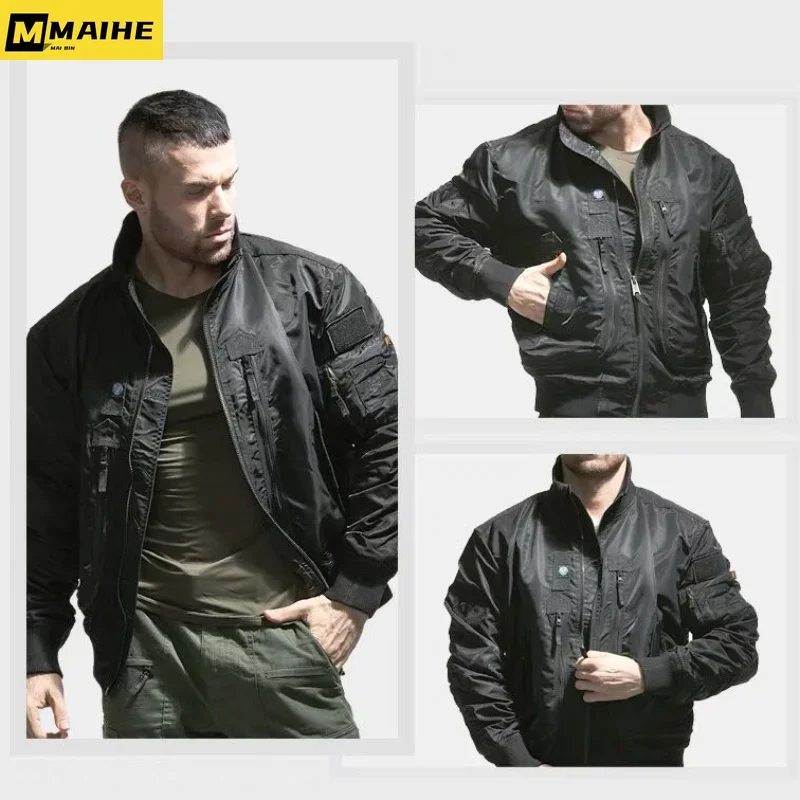 Manteau coupe-vent rapWork pour hommes, vestes d'hiver, vêtements masculins, pull de luxe, survêtements originaux, vêtements masculins