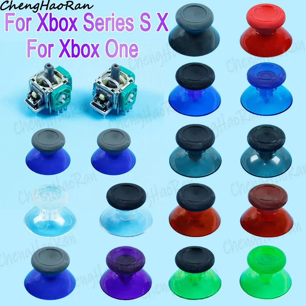 

1 Set 3D Analog Joystick Stick Sensor Module Potentiometers & ThumbStick For Xbox One S/X Series Controller Replace Accessories