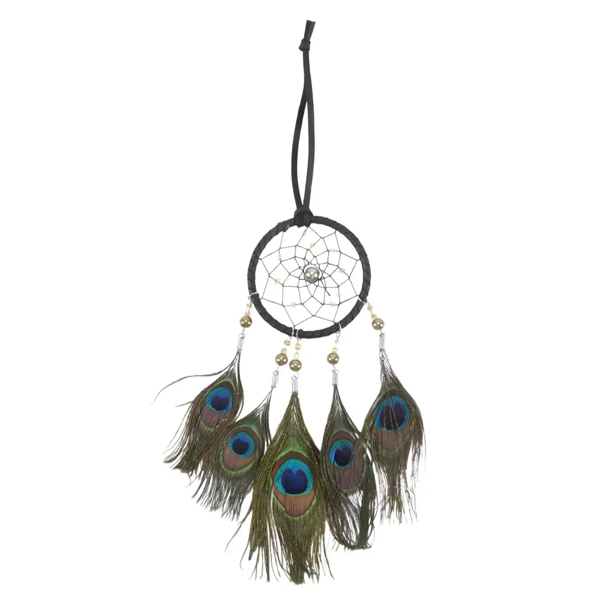 A32I Mini Dream Catcher Car Pendant Wind Chimes Decoration Home Decor & Wall Hanging Adornment