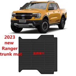 2023 new FORD Ranger trunk mat FORD Ranger TPE Car Cargo Mat Trunk Mat FORD Ranger Cargo Liner Tray Waterproof trunk mat ranger
