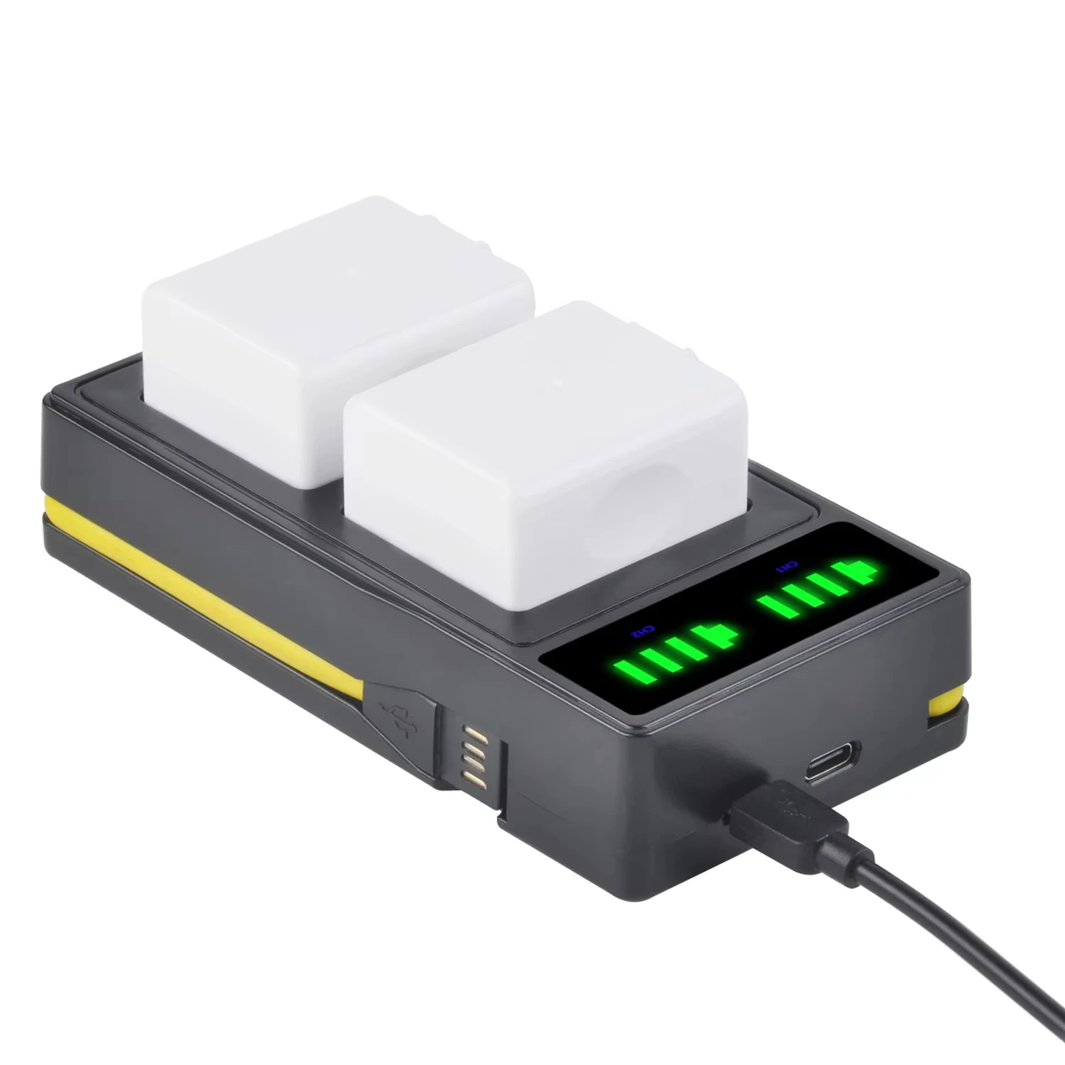 Dual Fast Charger with LED Indicator for Arlo Pro 2 Go Security Light Camera Rechargeable Battery Charging Station