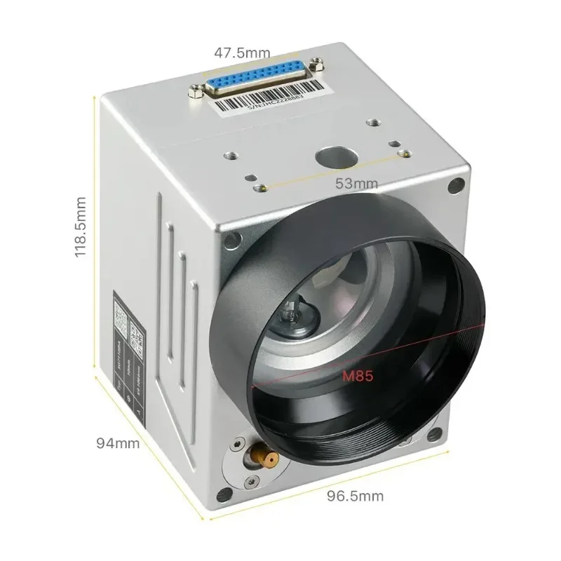 

Cloudray New Favorite 0-100 Вт 1064 нм 10 мм SG7110 Волоконный гальво-сканер с красной точкой для лазерных маркировочных машин