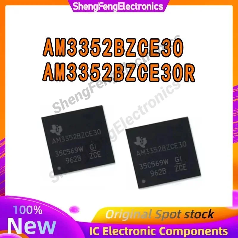 AM3352BZCE30 AM3352BZCE30R AM3352BZCE AM3352 AM IC MCU Chip BGA298 em estoque 100% nova origem