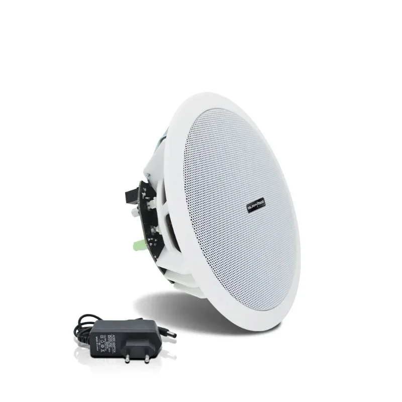 

6 Inch 10W Active Ceiling Speaker Class D Bluetooth Household Bath Home Theater Full Frequency Wireless Audio Speakers