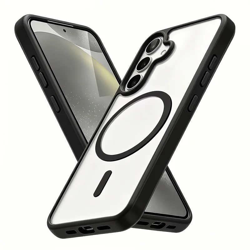 For Magsafe Wireless Charge Case for Samsung Galaxy A57 A17 A27 A37 A56 A55 A36 A35 A26 A16A 15 A07 A06 Magnetic Bumper Cover